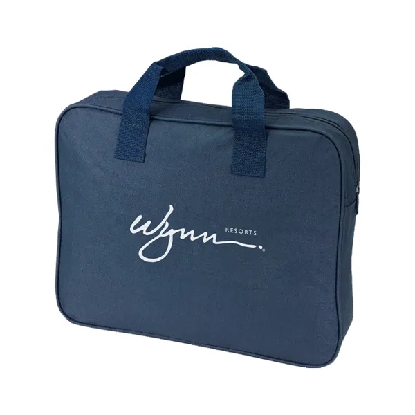 Polyester zipper briefcase.... from ASI 31517 Admart Products / Admart Line
