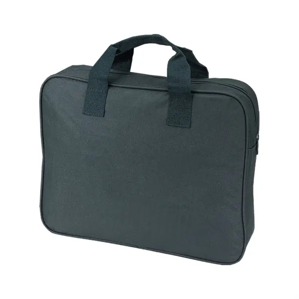 Polyester zipper briefcase.... from ASI 31517 Admart Products / Admart Line