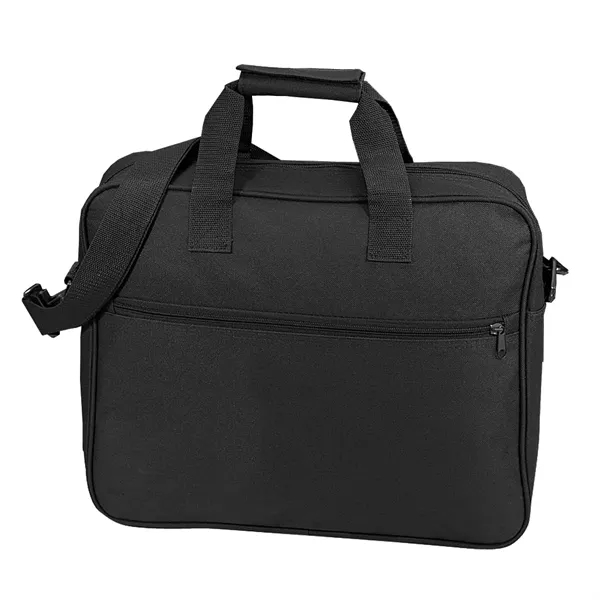 Poly zippered business portfolio briefcase bag.... from ASI 31517 Admart Products / Admart Line