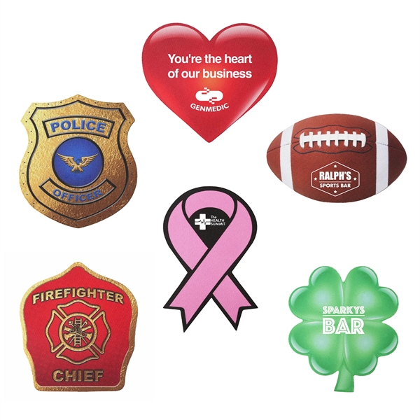 5" rubber jar opener in fun shapes. Ideal for home, office,... from ASI 61966 HPG / Best Promotions USA