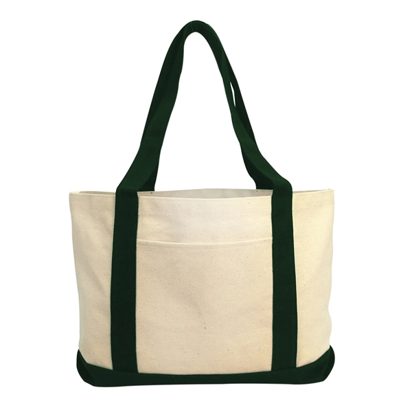 11 oz. cotton canvas tote bag with top zipper closure, 23... from ASI 41511 Brainchild USA Inc / BrainChild Gift Club