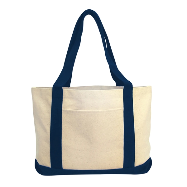 11 oz. cotton canvas tote bag with top zipper closure, 23... from ASI 41511 Brainchild USA Inc / BrainChild Gift Club