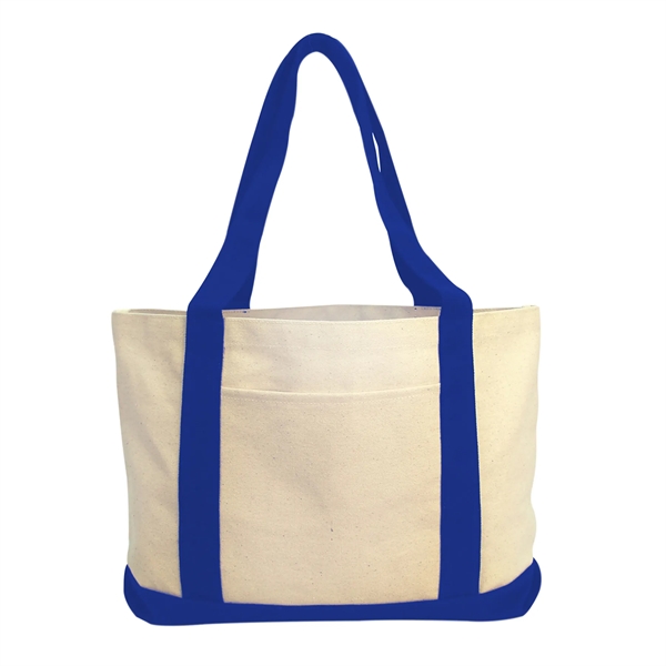 11 oz. cotton canvas tote bag with top zipper closure, 23... from ASI 41511 Brainchild USA Inc / BrainChild Gift Club