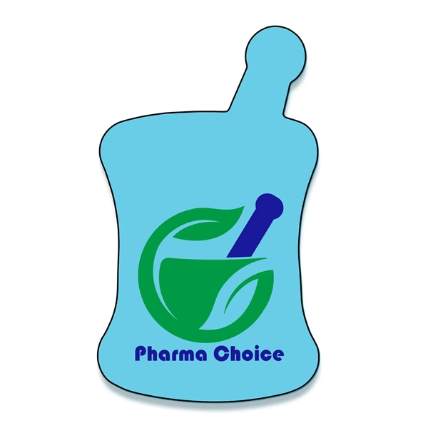 3.49"H x 2.05"W Mortar shaped magnet that's made in the USA... from ASI 54040 Fey Promo / Magna-Tel by Fey