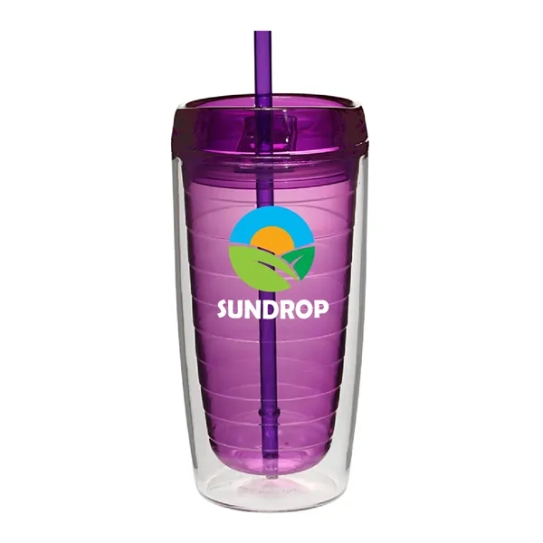 Embrace color with our Chroma Double Wall Acrylic Tumblers with straw.... from ASI 62088 IDProductsource