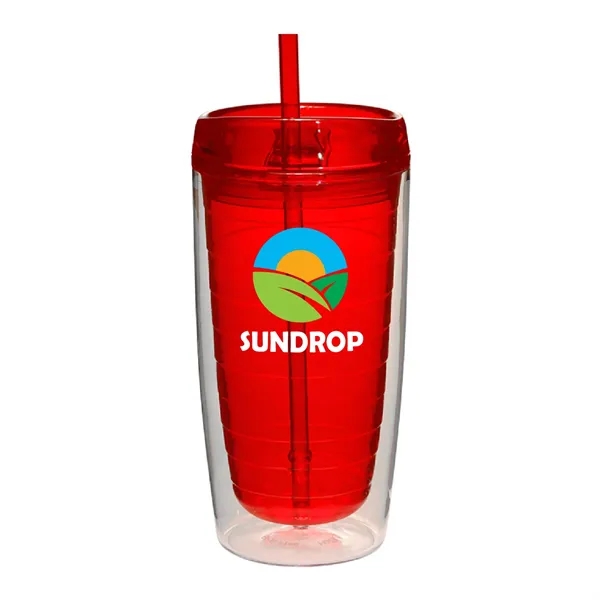 Embrace color with our Chroma Double Wall Acrylic Tumblers with straw.... from ASI 62088 IDProductsource