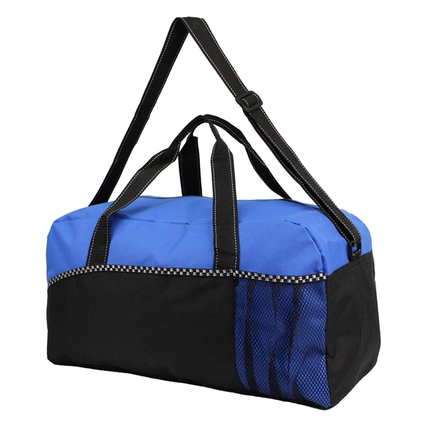 19.5" x 10.5" x 9" duffel bag with zip closure, front... from ASI 37980 Bagworld