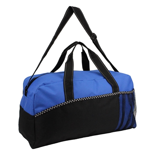 19.5" x 10.5" x 9" duffel bag with zip closure, front... from ASI 37980 Bagworld