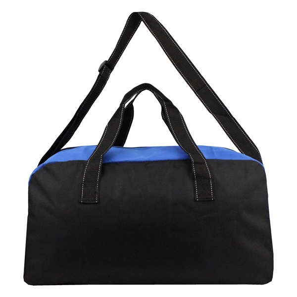 19.5" x 10.5" x 9" duffel bag with zip closure, front... from ASI 37980 Bagworld