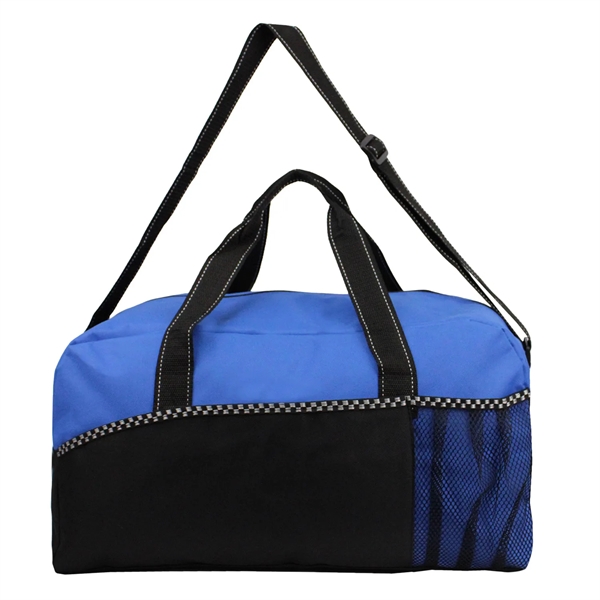 19.5" x 10.5" x 9" duffel bag with zip closure, front... from ASI 37980 Bagworld