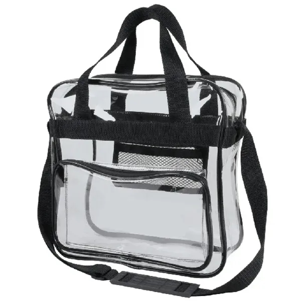 Clear vinyl messenger bag.... from ASI 31517 Admart Products / Admart Line