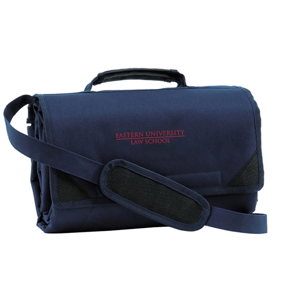 Outdoor picnic blanket with a water resistant exterior and fleece interior.... from ASI 73520 Neet Feet / Kanata Blanket