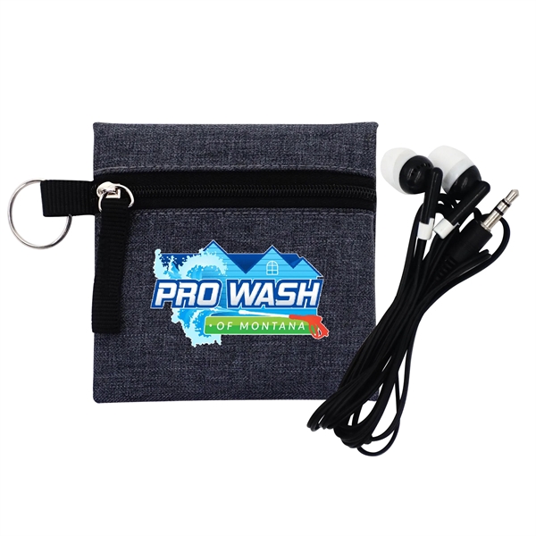 G LINE TECHIE EAR BUD POUCH... from ASI 30208 A P Specialties / AP Specialties