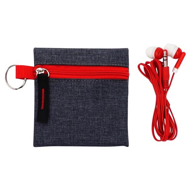 G LINE TECHIE EAR BUD POUCH... from ASI 30208 A P Specialties / AP Specialties