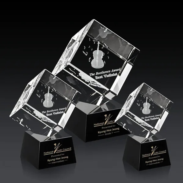 The 3D Burrill Award on Base is a perfectly polished cube... from ASI 84592 St Regis Group / St Regis