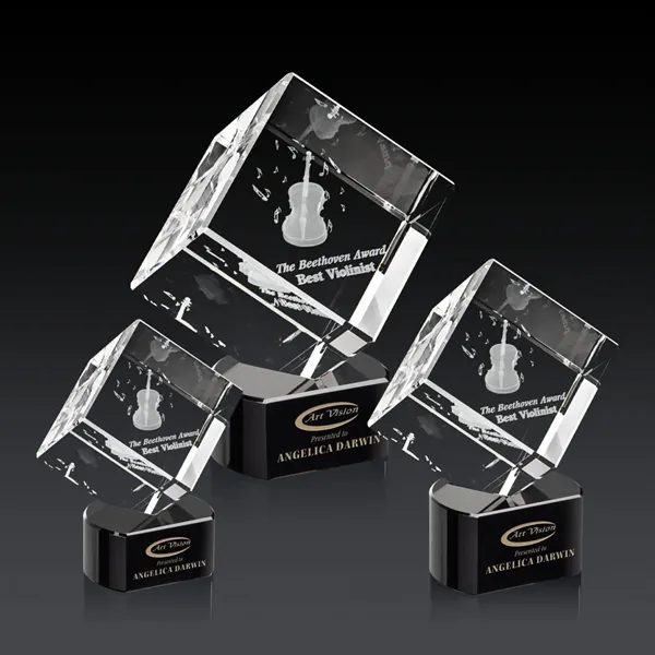 The 3D Burrill Award on Base is a perfectly polished cube... from ASI 84592 St Regis Group / St Regis