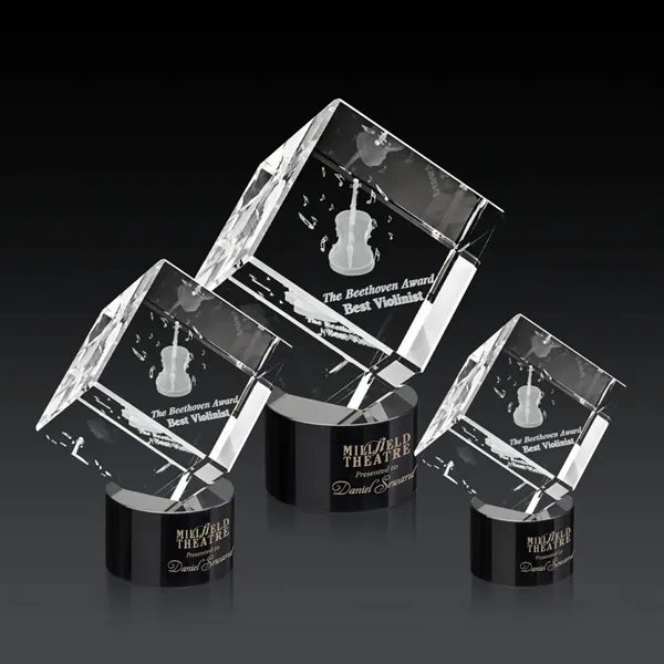 The 3D Burrill Award on Base is a perfectly polished cube... from ASI 84592 St Regis Group / St Regis
