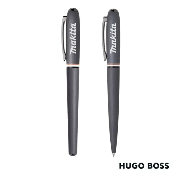 The Hugo Boss® Iconic Contour Ballpoint Pen & Fountain Pen Set... from ASI 84592 St Regis Group