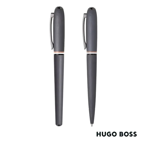 The Hugo Boss® Iconic Contour Ballpoint Pen & Fountain Pen Set... from ASI 84592 St Regis Group