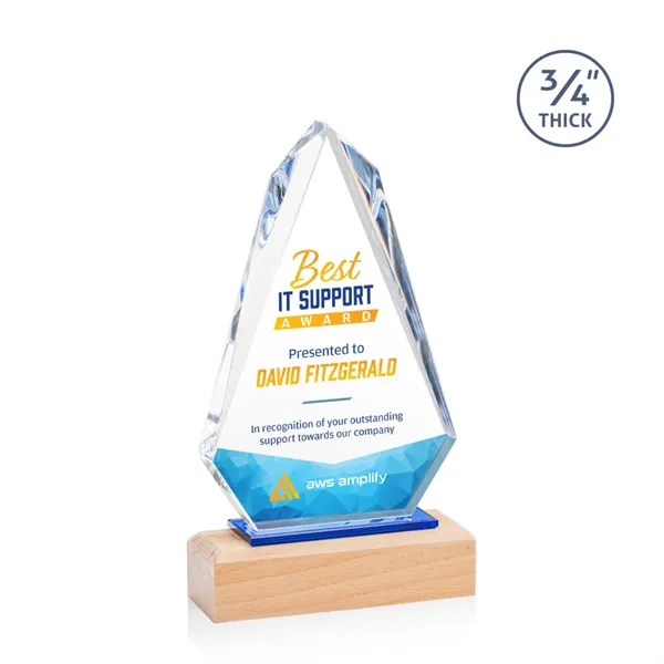 The Valencia VividPrint™ Award on beechwood base is a distinguished accolade... from ASI 84592 St Regis Group / St Regis