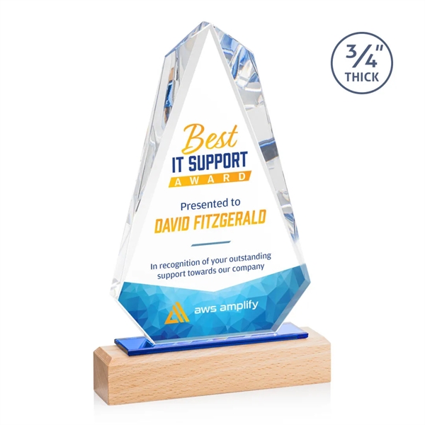 The Valencia VividPrint™ Award on beechwood base is a distinguished accolade... from ASI 84592 St Regis Group / St Regis