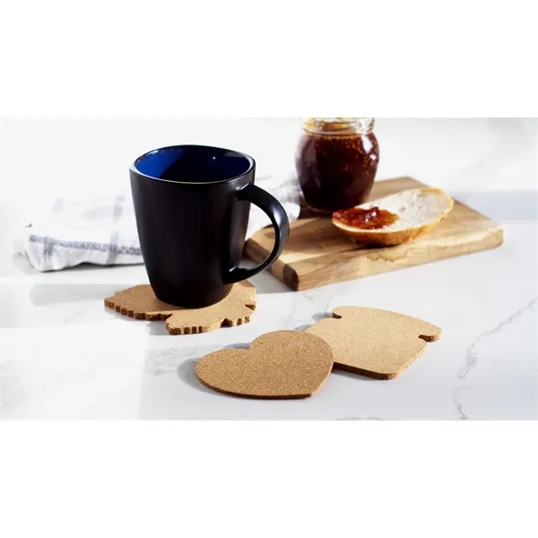 Toast shaped cork coaster.... from ASI 34415 Alpi International LTD