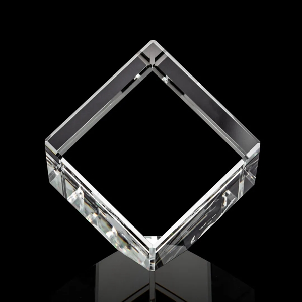 The 3D Burrill Award on Base is a perfectly polished cube... from ASI 84592 St Regis Group / St Regis
