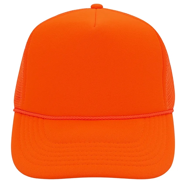 Five panel trucker cap with poly-foam front and foam backing.... from ASI 68190 Lungsal / Lungsal