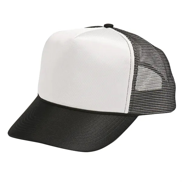 Five panel luminescent trucker cap with poly-foam front and mesh backing.... from ASI 68190 Lungsal / Lungsal