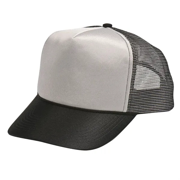 Five panel luminescent trucker cap with poly-foam front and mesh backing.... from ASI 68190 Lungsal / Lungsal