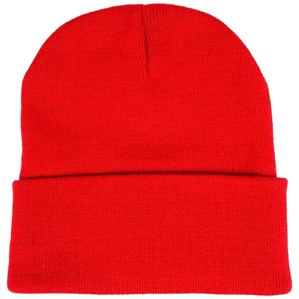 12" acrylic beanies in solid colors made with 100% acrylic fiber.... from ASI 68190 Lungsal / Lungsal