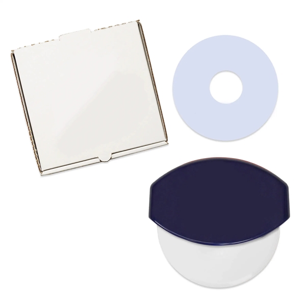 Delivery set with pizza cutter inside a pizza box with a... from ASI 54040 Fey Promo / Mi Line by Fey