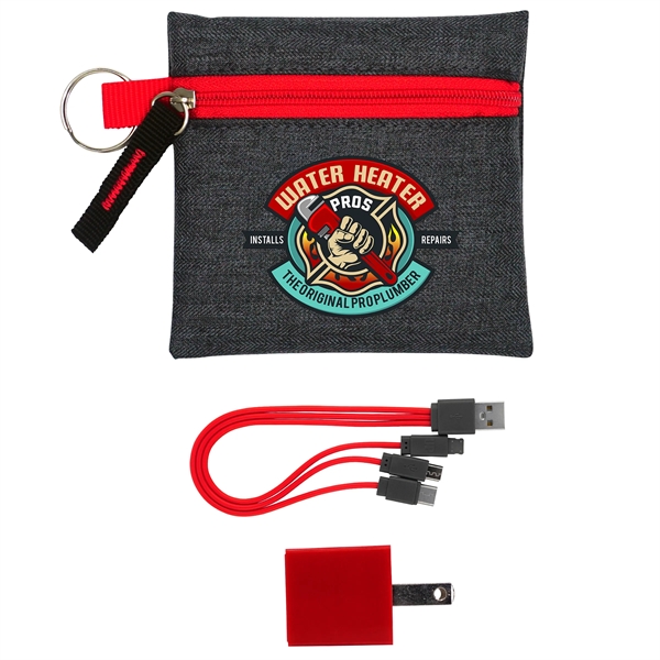 G Line Colorful Cable & Wall Charger Set... from ASI 30208 A P Specialties / AP Specialties