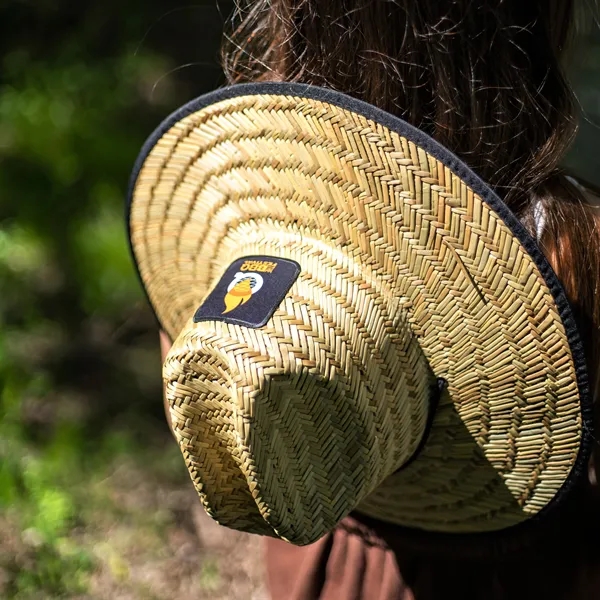 MOQ 10pcs Domestic Straw Hat With Custom Patch... from ASI 72657 Active Life Promo / Apres Ski Active Life Promo