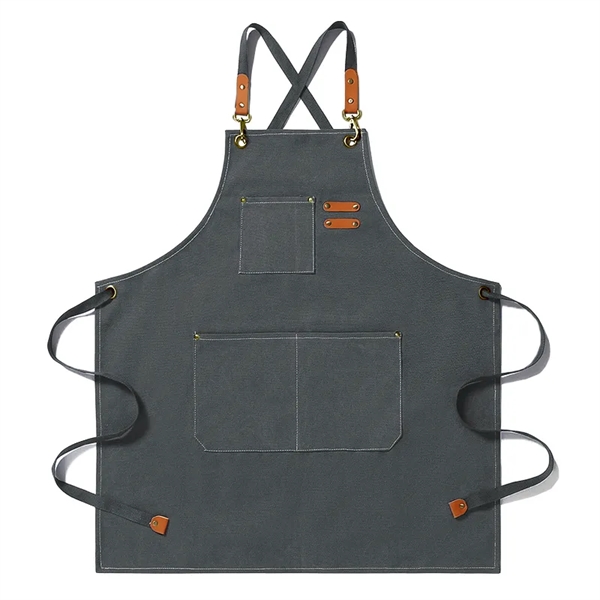 high end artisan, 100% 16 oz. cotton canvas apron, 27"W x... from ASI 36558 Aprons, Etc.