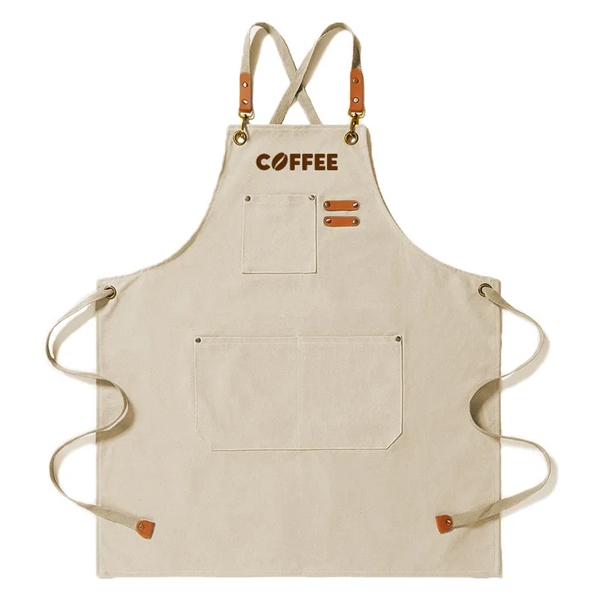 high end artisan, 100% 16 oz. cotton canvas apron, 27"W x... from ASI 36558 Aprons, Etc.