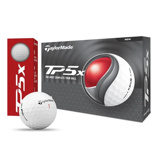 TaylorMade TP5X golf balls; Box  contains 12 white balls and... from ASI 38120 Ball Pro / Diversified Quality Kitchenware