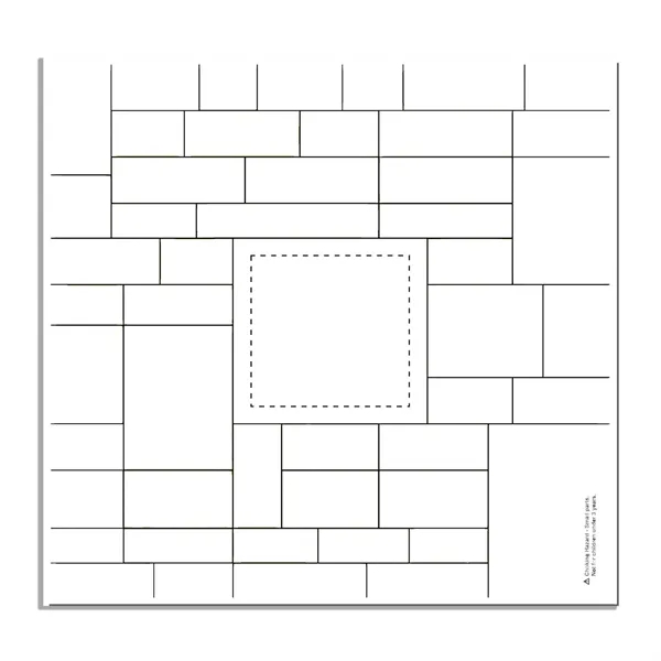 Words plus rectangle magnet with 49 small multi-cut pieces and a... from ASI 54040 Fey Promo / Magna-Tel by Fey