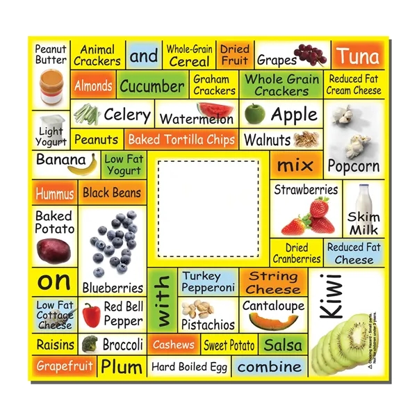 Words plus rectangle magnet with 49 small multi-cut pieces and a... from ASI 54040 Fey Promo / Magna-Tel by Fey