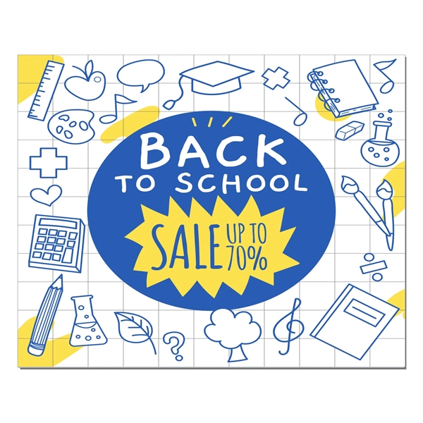 8.5" x 10.5" magnetic calendar with 20 Mil thickness and square... from ASI 54040 Fey Promo / Magna-Tel by Fey