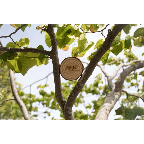 Beverage coaster made of natural wood.... from ASI 34415 Alpi International LTD