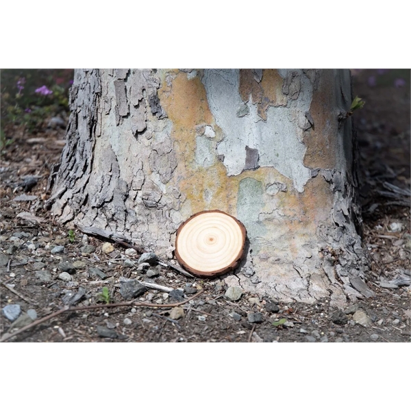 Beverage coaster made of natural wood.... from ASI 34415 Alpi International LTD