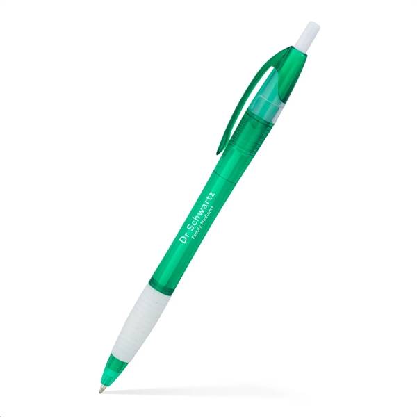 Slimster Translucent Gripped Click Pen.... from ASI 55583 GMG Pen / Ultra PENWORKS