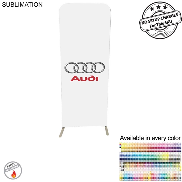 Product Branding 2'W x 78"H EuroFit Straight Wall Display Kit, with... from ASI 53509 FIEL-Fairdeal Import & Export / FIEL