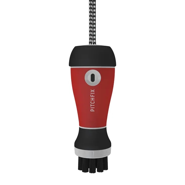 Golf cleaning tool with water spray and hanging cord.... from ASI 52263 EMT