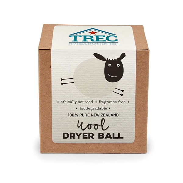 Single pack of New Zealand wool laundry dryer balls.... from ASI 63549 Jornik Manufacturing Corp