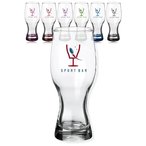 14 oz. pilsner glasses with wide mouth and thick base.... from ASI 39552 BEL Promo