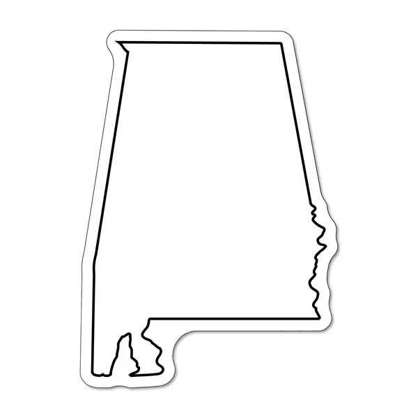 2.97"H x 2.14"W Alabama State 35 mil non-toxic magnet with digital... from ASI 54040 Fey Promo / Magna-Tel by Fey