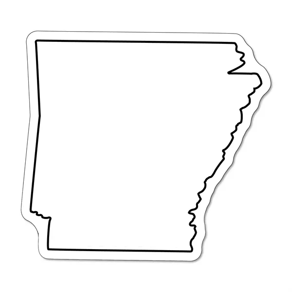Arkansas stock shape state magnet that's flexible, non-toxic, and measures 2.41"H... from ASI 54040 Fey Promo / Magna-Tel by Fey