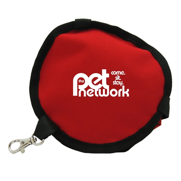 This collapsible bowl is great for travelers with dogs, cats and... from ASI 52710 Lincoln Line